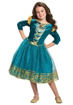 Disguise Brave Merida Classic Costume For Girls
