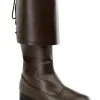 Pleasers USA, Inc. Brown Buccaneer Boots -Video Game Costumes Shop brown buccaneer boots