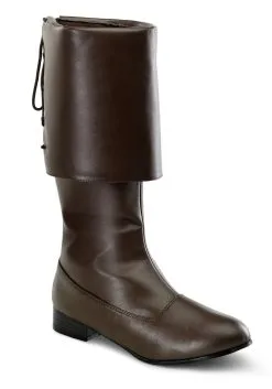 Pleasers USA, Inc. Brown Buccaneer Boots