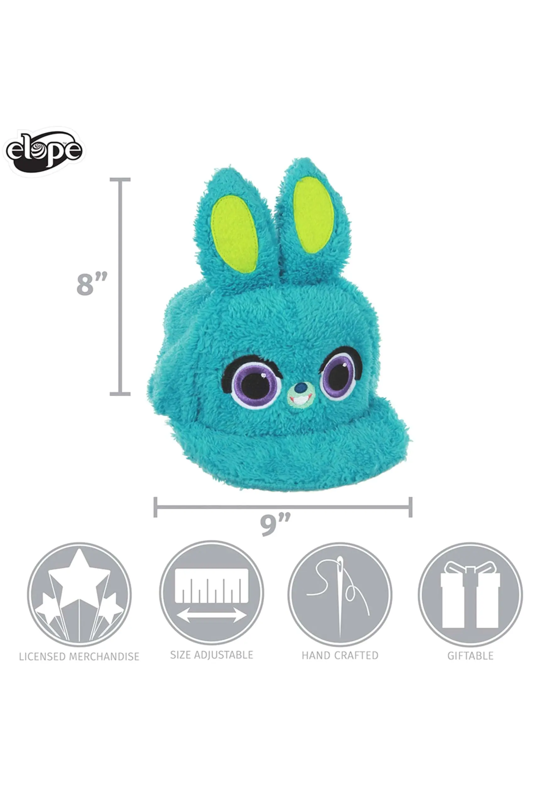 Elope Disney Fuzzy Bunny Toy Story Cap 9 Elope Disney Fuzzy Bunny Toy Story Cap - Image 7