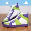 Ground Up Disney Buzz Lightyear High Top Shoes For Men 2 Ground Up Disney Buzz Lightyear High Top Shoes For Men -Video Game Costumes Shop buzz lightyear mens high top shoes