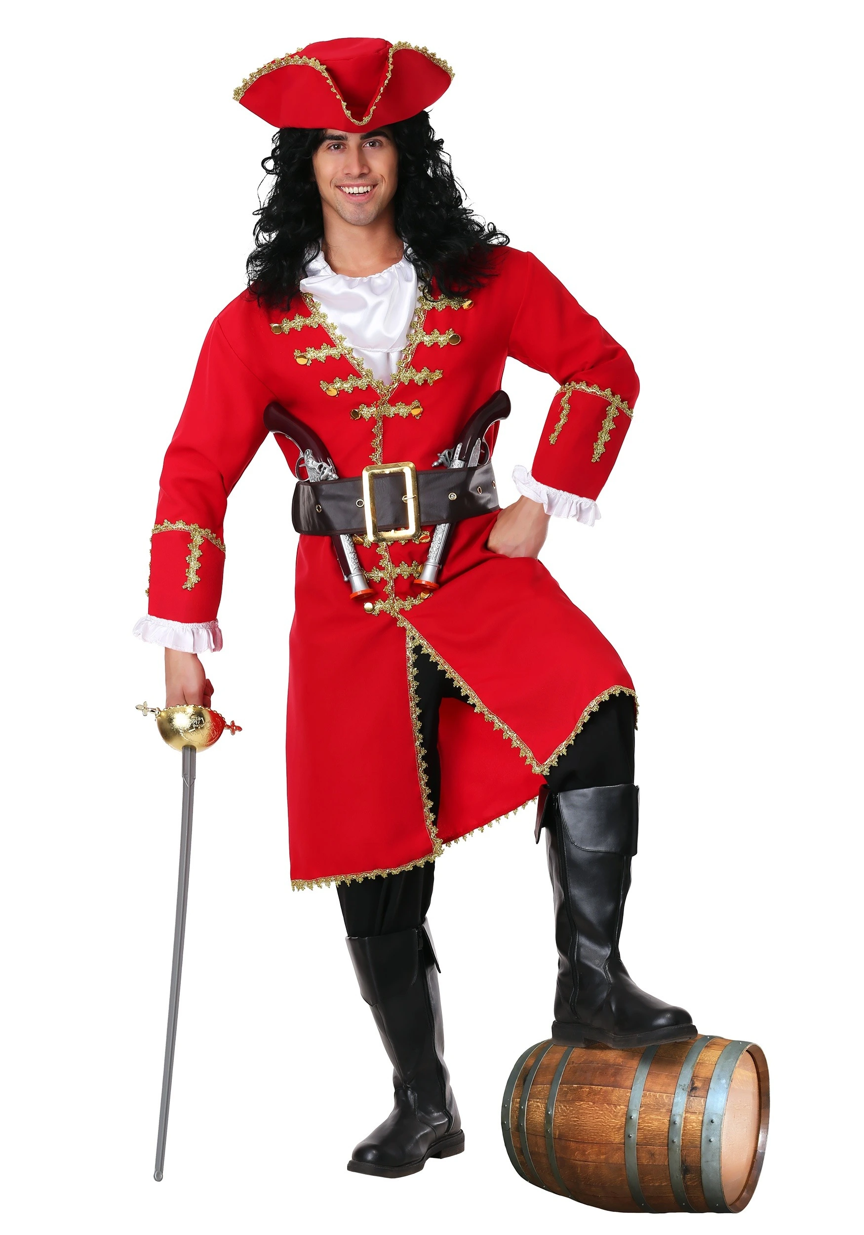 Fun Costumes Captain Blackheart Pirate Costume 3 Fun Costumes Captain Blackheart Pirate Costume