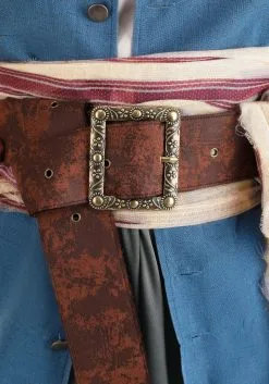 Fun Costumes Men's Plus Size Captain Jack Sparrow Costume From Disney's Pirates Of The Caribbean -Video Game Costumes Shop captain jack sparrow plus size men costume alt 6