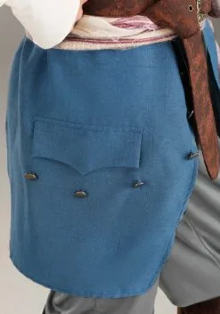 Fun Costumes Men's Plus Size Captain Jack Sparrow Costume From Disney's Pirates Of The Caribbean -Video Game Costumes Shop captain jack sparrow plus size men costume alt 7