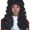 Smiffys Captain Pirate Wig 2 Smiffys Captain Pirate Wig -Video Game Costumes Shop captain pirate wig