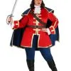 Fun Costumes Captain Pirate Women's Plus Size Costume