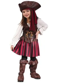 Fun World Caribbean Toddler Pirate Girl Costume