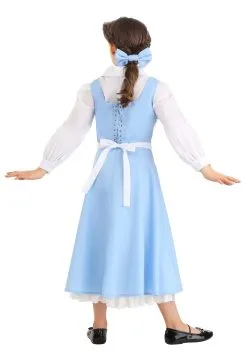 Fun Costumes Belle Blue Dress Costume For Kids From Disney's Beauty And The Beast -Video Game Costumes Shop child beauty and the beast belle blue dress alt 6