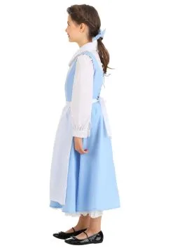 Fun Costumes Belle Blue Dress Costume For Kids From Disney's Beauty And The Beast -Video Game Costumes Shop child beauty and the beast belle blue dress alt 7