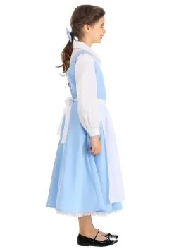 Fun Costumes Belle Blue Dress Costume For Kids From Disney's Beauty And The Beast -Video Game Costumes Shop child beauty and the beast belle blue dress alt 9