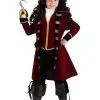 Fun Costumes Deluxe Captain Hook Boys Costume -Video Game Costumes Shop child deluxe captain hook costume update main