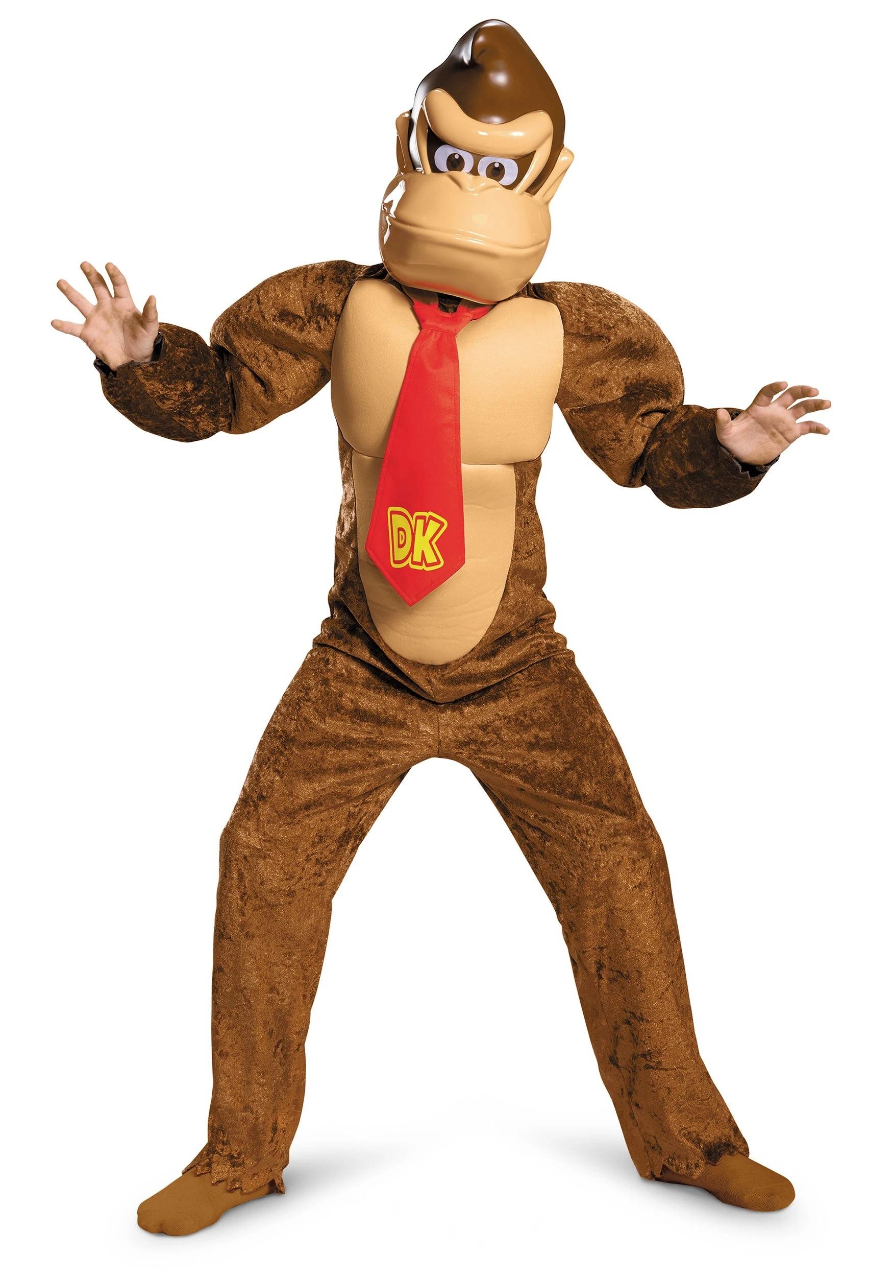 Disguise Deluxe Donkey Kong Costume For Kids 3 Disguise Deluxe Donkey Kong Costume For Kids