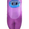Studio Halloween Purple Sus Crewmate Killer Costume For Kids -Video Game Costumes Shop child purple sus crewmate killer costume