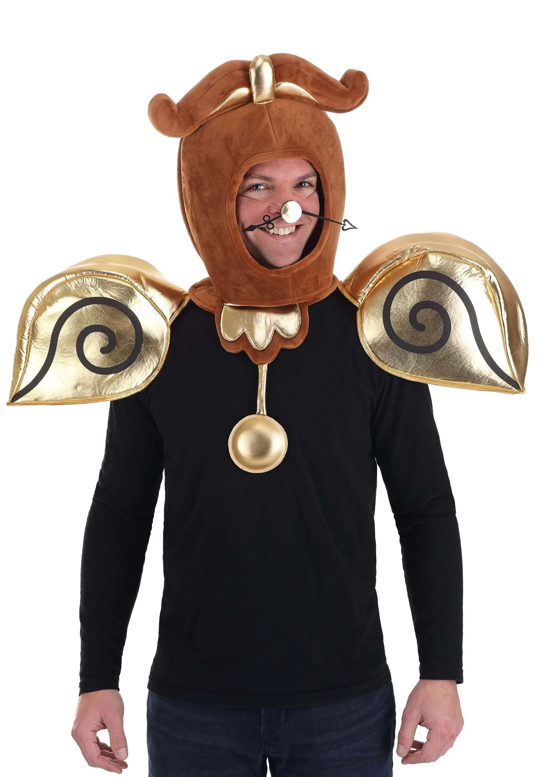 Guangzhou Fashion Travelling Goods Co. Ltd Cogsworth Adult Costume Kit 3 Guangzhou Fashion Travelling Goods Co. Ltd Cogsworth Adult Costume Kit