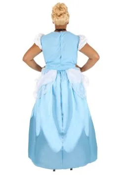 Disguise Plus Size Deluxe Cinderella Costume For Women -Video Game Costumes Shop deluxe adult plus size cinderella costume alt 5