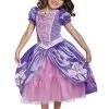 Disguise Deluxe Girls Sofia The First Next Chapter Costume Dress -Video Game Costumes Shop deluxe girls sofia the first next chapter dress