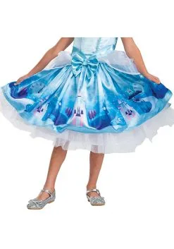 Disguise Disney Deluxe Girl's Cinderella Toddler Costume -Video Game Costumes Shop deluxe toddler cinderella costume alt 3