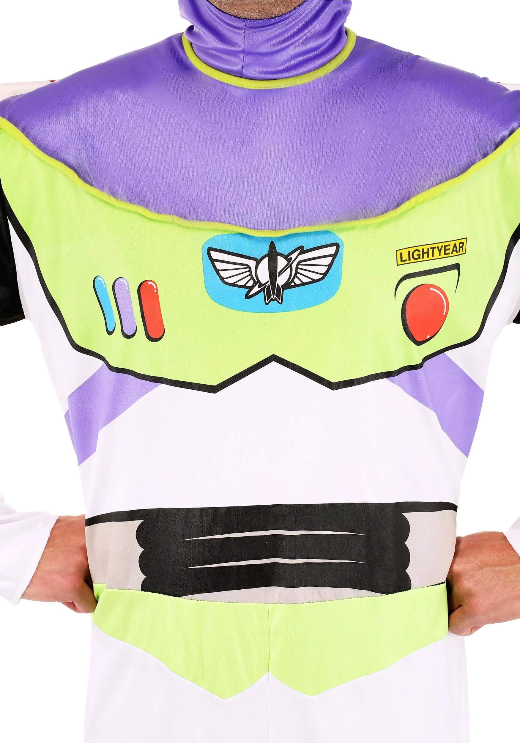 Disguise Deluxe Disney Toy Story Buzz Lightyear Costume For Adults 6 Disguise Deluxe Disney Toy Story Buzz Lightyear Costume For Adults - Image 4