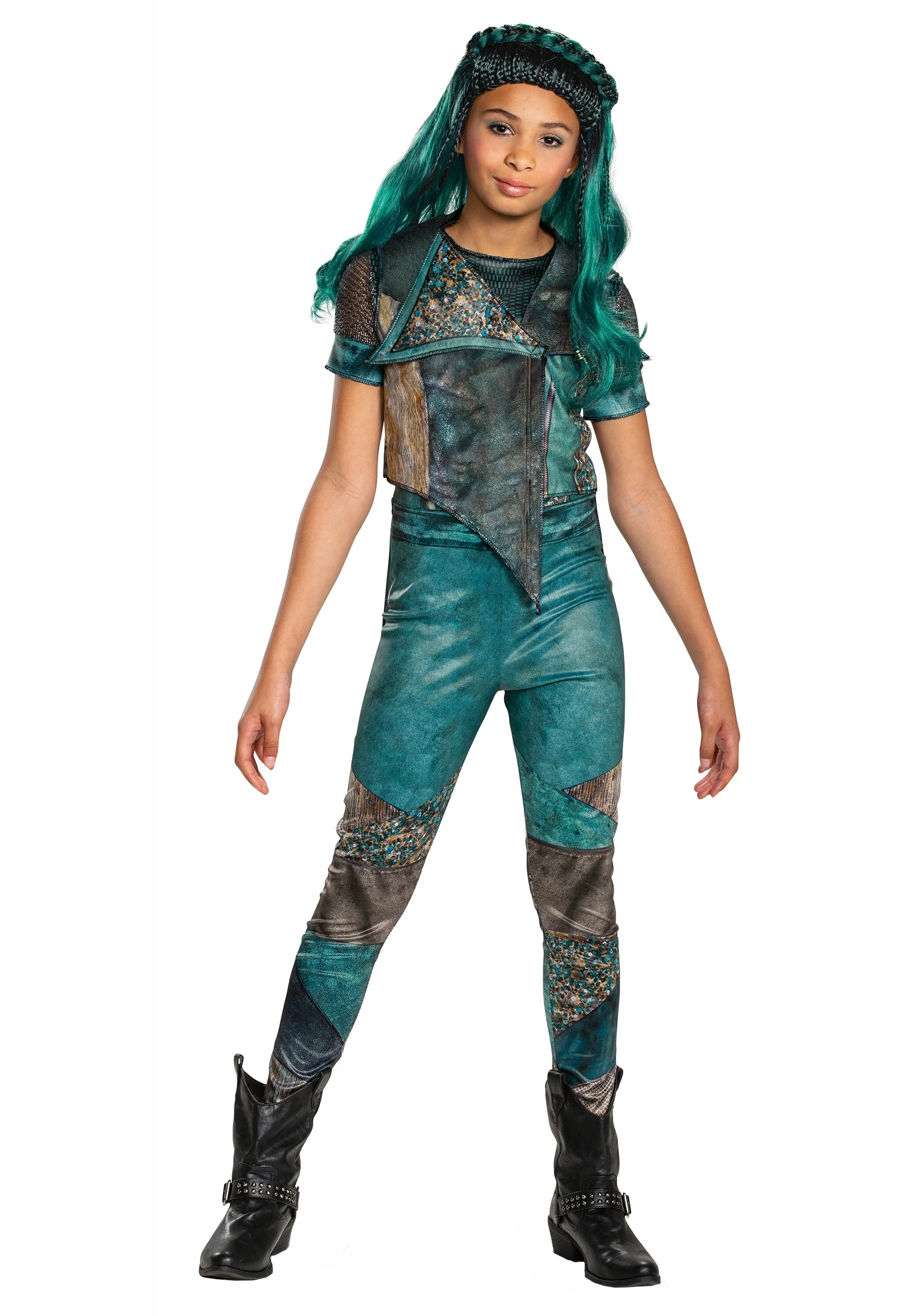 Disguise Descendants 3 Girls Uma Classic Costume 3 Disguise Descendants 3 Girls Uma Classic Costume