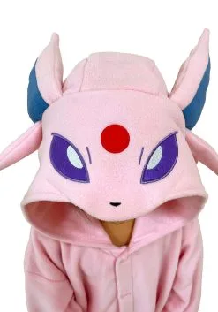 Sazac Kid's Espeon Pokémon Kigurumi -Video Game Costumes Shop espeon child pokemon kigurumi alt 3