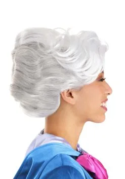 Partytime Wig Disney Fairy Godmother Wig For Adults 9 Partytime Wig Disney Fairy Godmother Wig For Adults -Video Game Costumes Shop fairy godmother wig alt 3