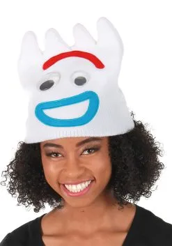 Elope Disney Kid's Disney Forky Knit Costume Hat -Video Game Costumes Shop forky knit hat alt 1