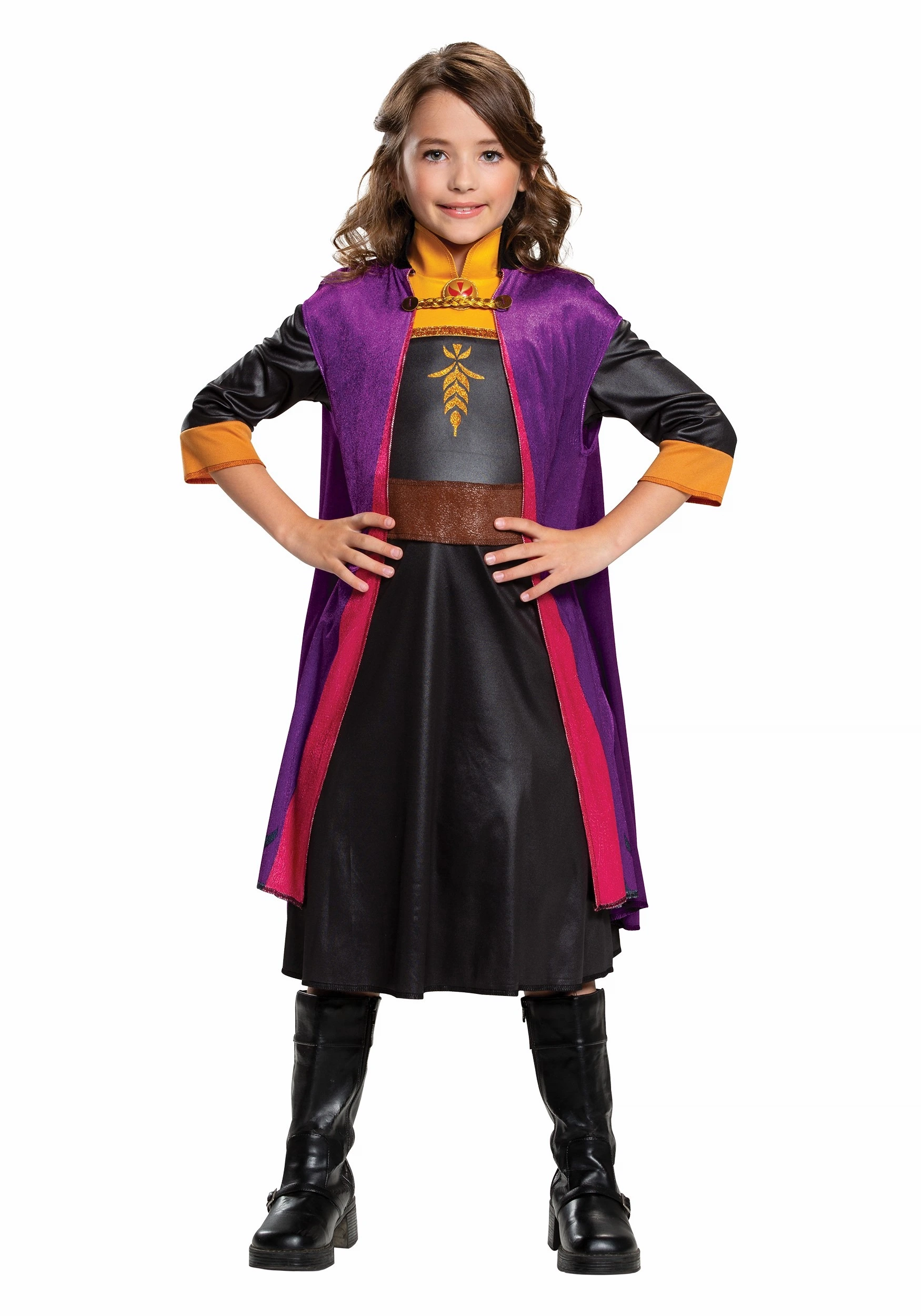 Disguise Girls Frozen 2 Classic Anna Costume 3 Disguise Girls Frozen 2 Classic Anna Costume
