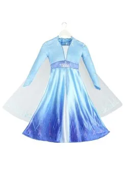 Disguise Limited Deluxe Disney Frozen 2 Girls Elsa Costume -Video Game Costumes Shop frozen 2 girls elsa deluxe costume alt 4