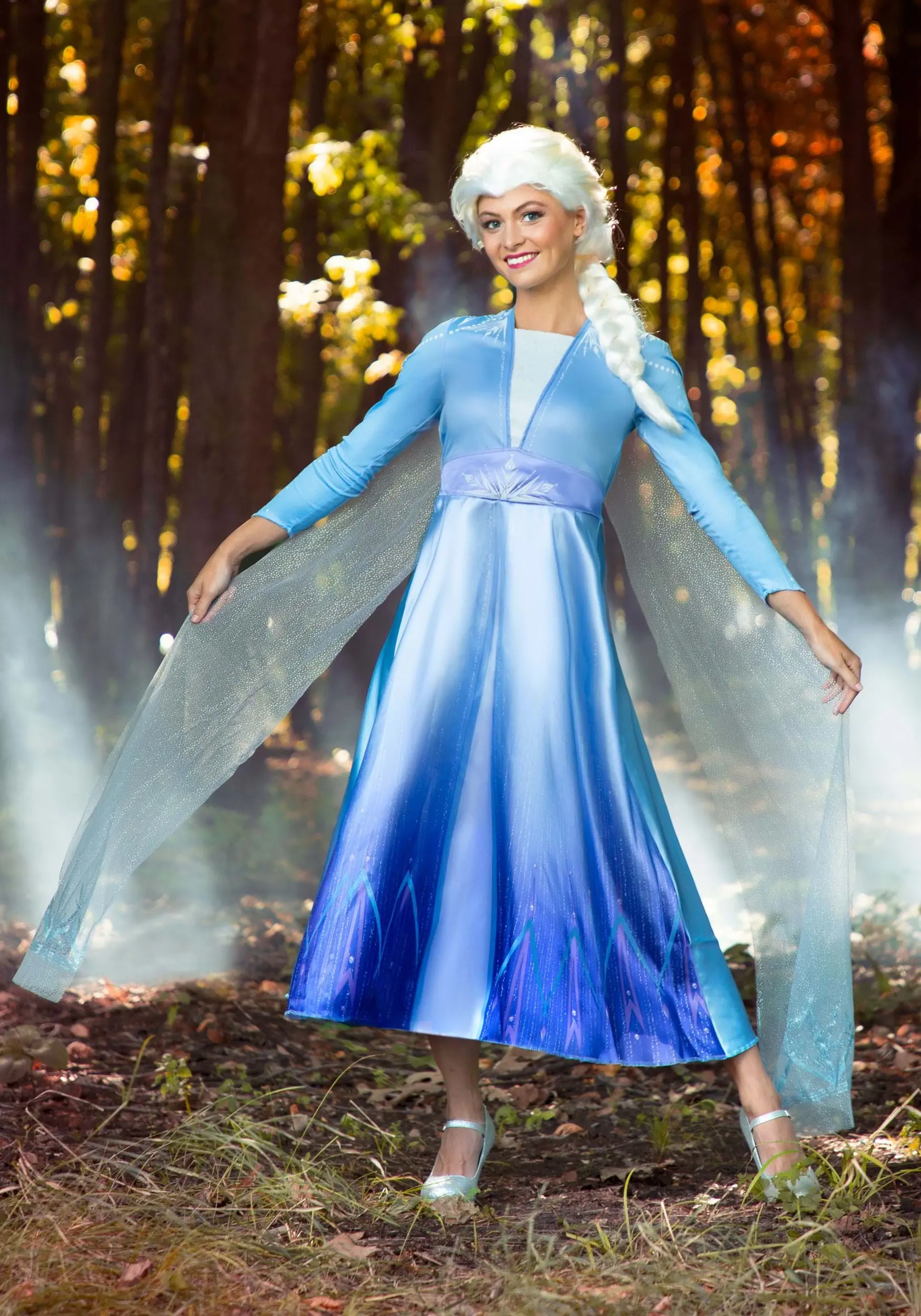 Disguise Deluxe Disney Frozen 2 Elsa Women's Costume 4 Disguise Deluxe Disney Frozen 2 Elsa Women's Costume - Image 2