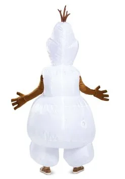 Disguise Limited Frozen Olaf Inflatable Costume For Adults -Video Game Costumes Shop frozen adult olaf inflatable costume alt 1