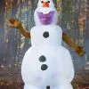 Disguise Limited Frozen Olaf Inflatable Costume For Adults -Video Game Costumes Shop frozen adult olaf inflatable costume2