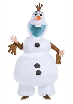 Disguise Limited Frozen Olaf Inflatable Costume For Kids 6 Disguise Limited Frozen Olaf Inflatable Costume For Kids -Video Game Costumes Shop frozen child olaf inflatable costume alt 1