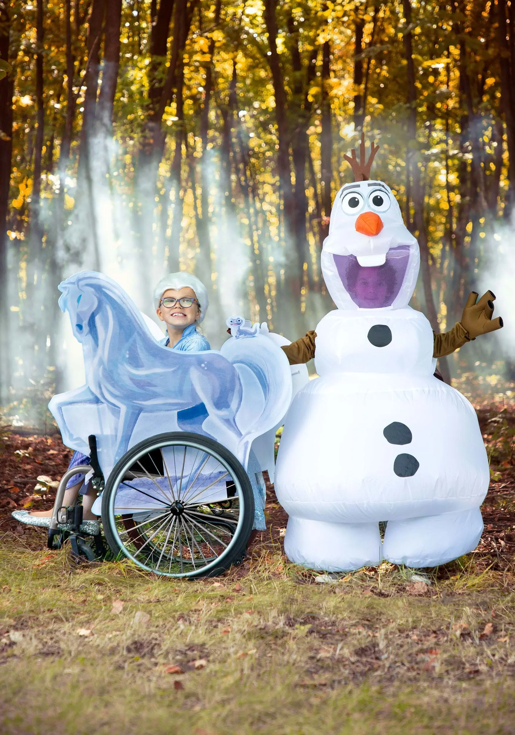 Disguise Limited Frozen Olaf Inflatable Costume For Kids 5 Disguise Limited Frozen Olaf Inflatable Costume For Kids - Image 3