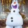 Disguise Limited Frozen Olaf Inflatable Costume For Kids -Video Game Costumes Shop frozen child olaf inflatable costume2