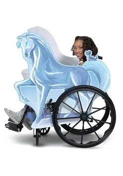 Disguise Adaptive Frozen Ice Nokk Wheelchair Cover Costume -Video Game Costumes Shop frozen ice nokk adaptive wheelchair cover alt 2