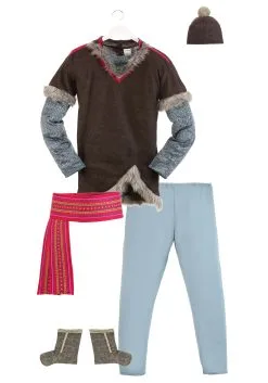 Disguise Deluxe Frozen Kristoff Men's Costume 19 Disguise Deluxe Frozen Kristoff Men's Costume -Video Game Costumes Shop frozen kristoff deluxe adult costume alt 8