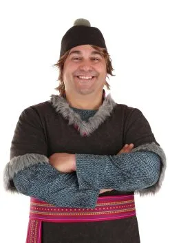 Disguise Frozen Kristoff Plus Size Deluxe Adult Costume -Video Game Costumes Shop frozen kristoff plus size deluxe adult costume alt 6
