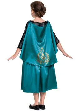 Disguise Frozen Queen Anna Classic Costume For Kids -Video Game Costumes Shop frozen queen anna classic kids costume alt 1