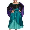 Disguise Frozen Queen Anna Deluxe Girls Costume -Video Game Costumes Shop frozen queen anna deluxe costume for girls