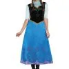 Disguise Frozen Traveling Anna Deluxe Costume For Women 2 Disguise Frozen Traveling Anna Deluxe Costume For Women -Video Game Costumes Shop frozen traveling anna deluxe costume