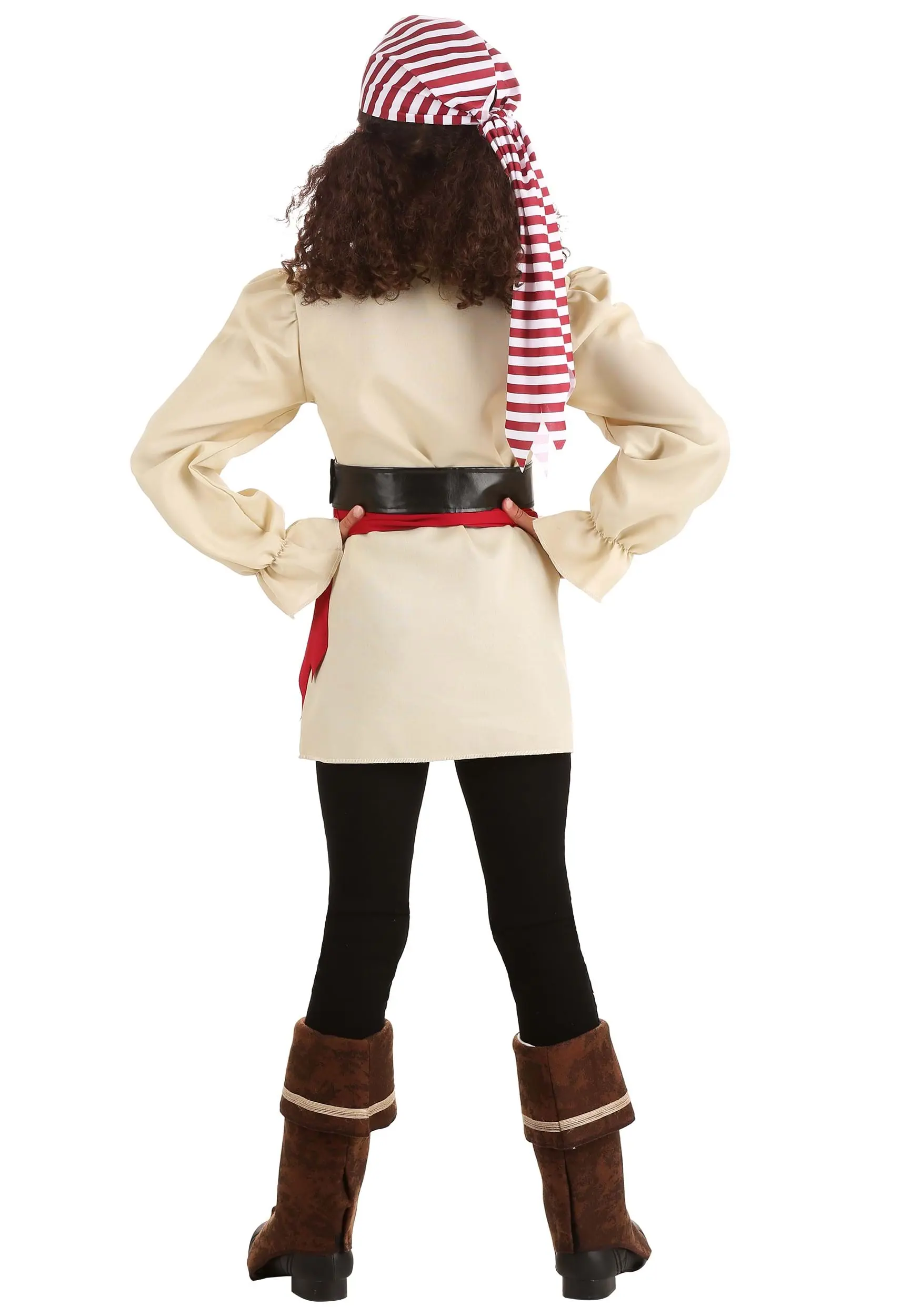 LF Products Pte. Ltd. Cavalier Buccaneer Girl's Costume 4 LF Products Pte. Ltd. Cavalier Buccaneer Girl's Costume - Image 2