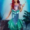 LF Products Pte. Ltd. Disney Little Mermaid Ariel Costume For Girls -Video Game Costumes Shop girls little mermaid ariel costume 2