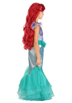 LF Products Pte. Ltd. Disney Little Mermaid Ariel Costume For Girls -Video Game Costumes Shop girls little mermaid ariel costume alt 8