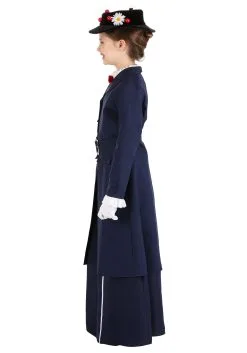 Fun Costumes Mary Poppins Costume For Girls -Video Game Costumes Shop girls mary poppins costume alt 4