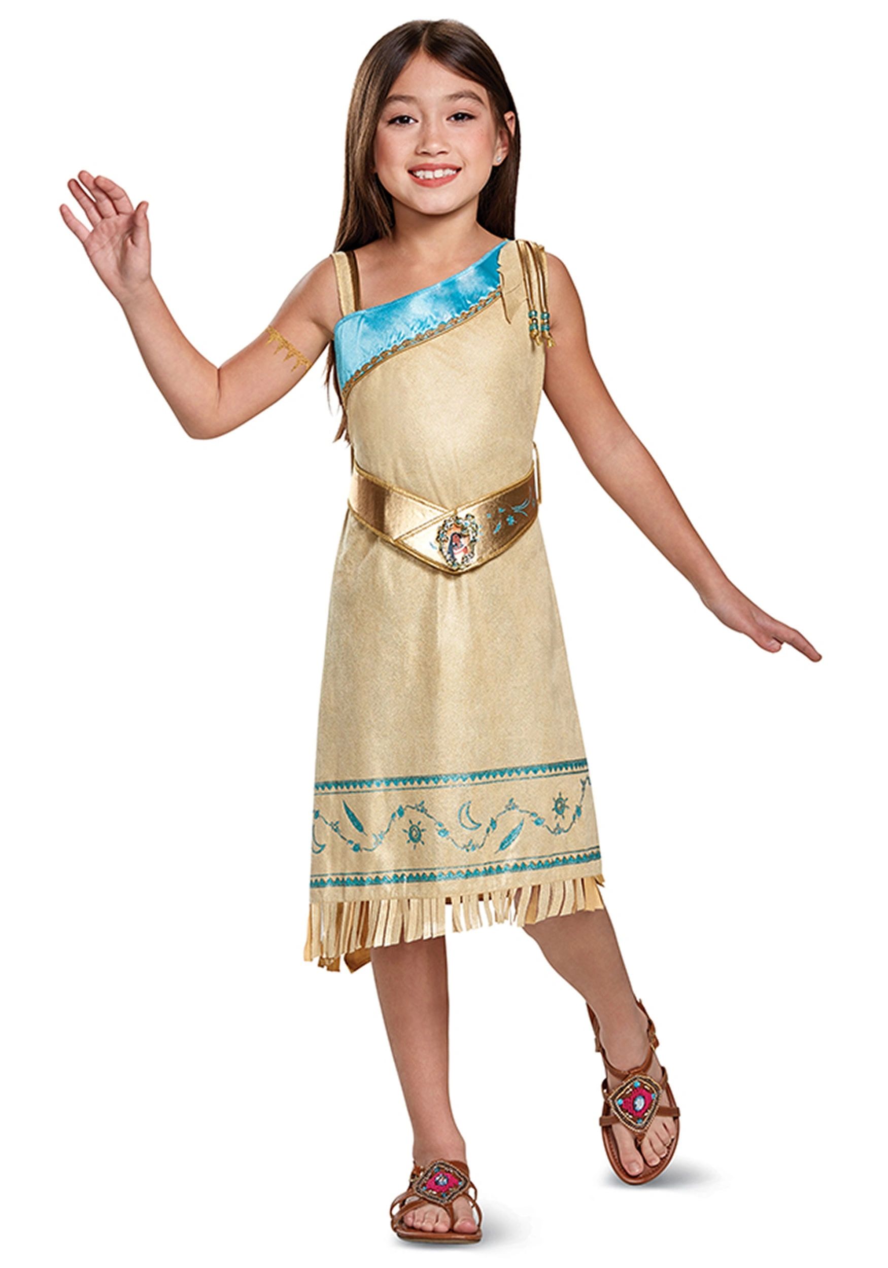 Disguise Pocahontas Deluxe Costume For Girls 3 Disguise Pocahontas Deluxe Costume For Girls
