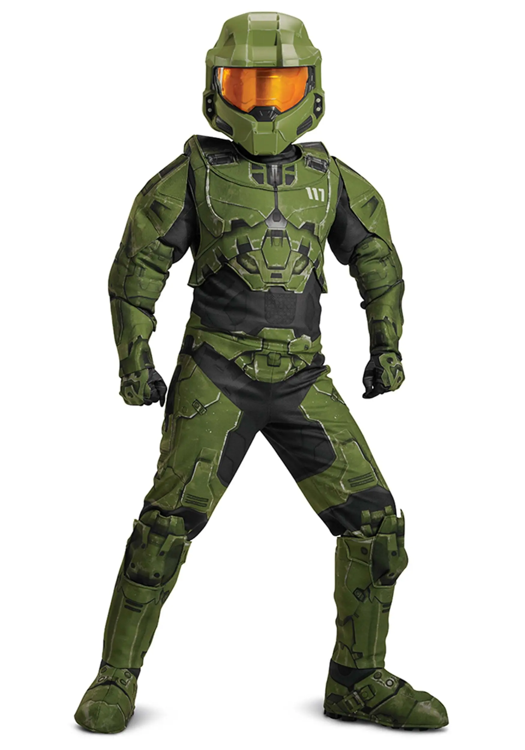 Disguise Kids Halo Infinite Master Chief Prestige Costume 3 Disguise Kids Halo Infinite Master Chief Prestige Costume