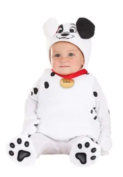 Fun Costumes Dalmatian Costume For Infants From Disney's 101 Dalmatians -Video Game Costumes Shop infant 101 dalmatians bubble costume alt 3