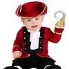 Fun Costumes Charming Captain Hook Costume For Infants -Video Game Costumes Shop infant charming captain hook costume