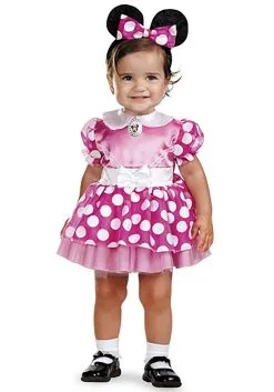 Disguise Infant Pink Minnie Mouse Costume