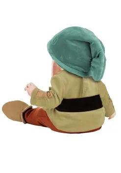 Fun Costumes Disney Sleepy Dwarf Costume For Infants -Video Game Costumes Shop infant sleepy dwarf costume alt 3